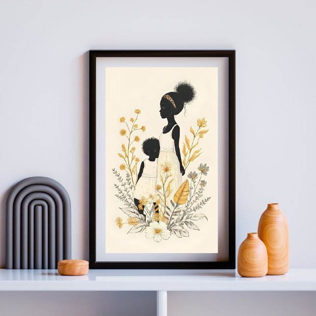Poster Laço Eterno de Mãe e Filho (Criador carregado)