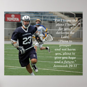 Póster Lacrosse do 29:11 de Jeremiah