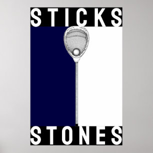 Poster Lacrosse Goalie