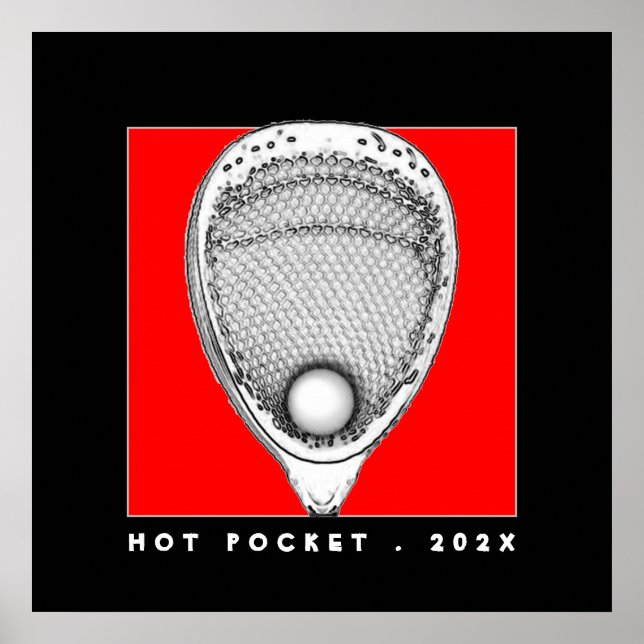 Poster Lacrosse Goalie (Frente)