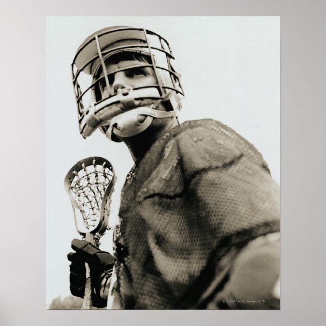 Poster Lacrosse Goalkeeper (Frente)