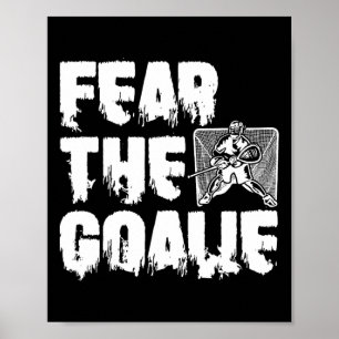 Poster Lacrosse Goalkeeper Funny Lax Player Stick Lover