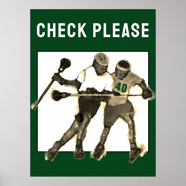 Poster Lacrosse Legal (Frente)