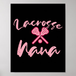 Poster Lacrosse Nana Cute Mãe Avó Esportes Vovó