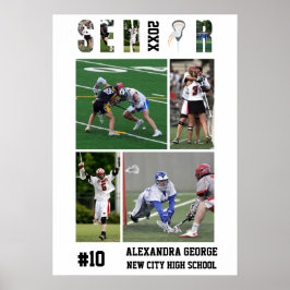Poster Lacrosse Noite dos Veteranos Graduação