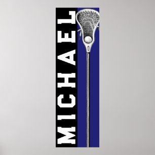 Poster Lacrosse Personalizada