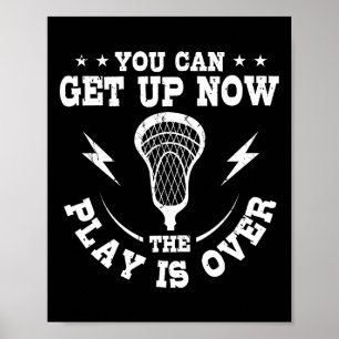 Poster Lacrosse Player Equipe esportiva Lax Goalie Game L