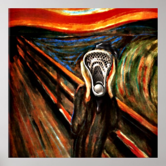 Poster Lacrosse Team Humor (Frente)