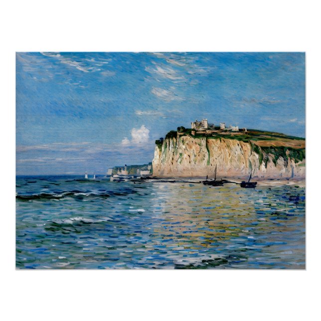 Póster Lado baixo em Pourville (Frente)
