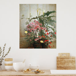Poster Lado de uma Estufa 1870–80 Cartaz