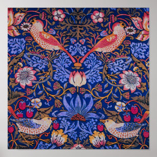 Poster Ladrão de Morango Morris Lavanda Rosa Roxo Arte