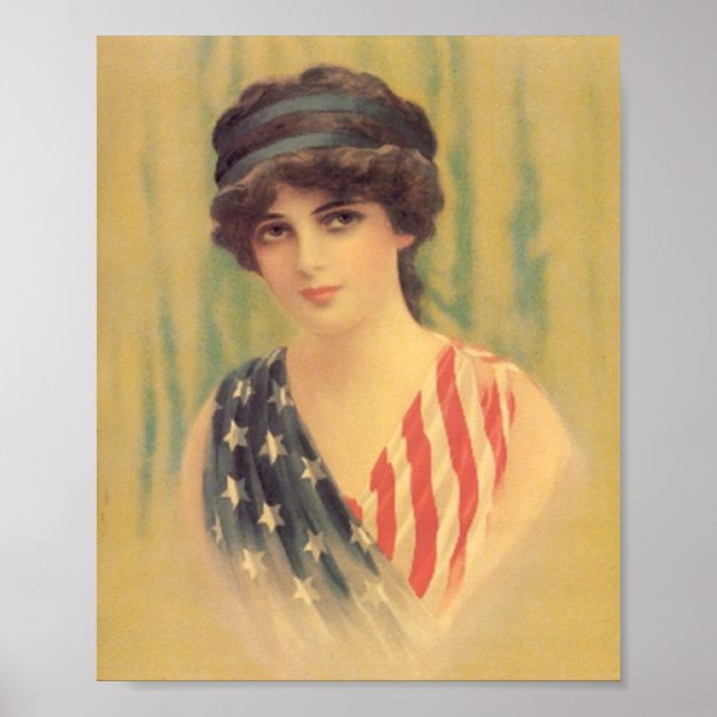 Poster Lady America (Frente)