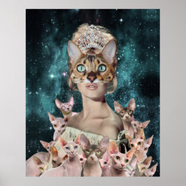 Poster Lady Cat