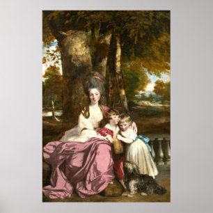 Poster Lady Elizabeth Delmé, Sir Joshua Reynolds Belas Ar