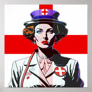 Poster Lady England