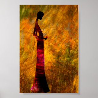 Poster Lady in Black