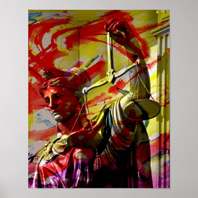 Poster Lady Justice #6 (Frente)