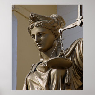 Póster Lady Justice Statue