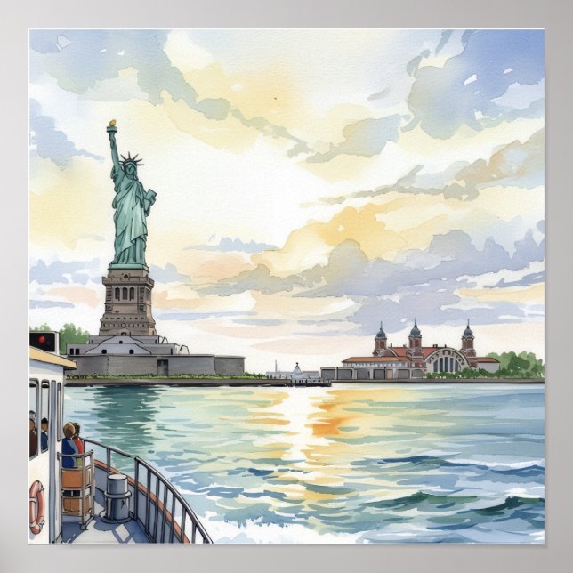 Poster Lady Liberty (Frente)