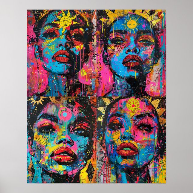 Poster Lady Liberty (Frente)