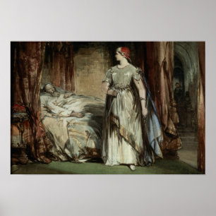Póster Lady Macbeth, 1850