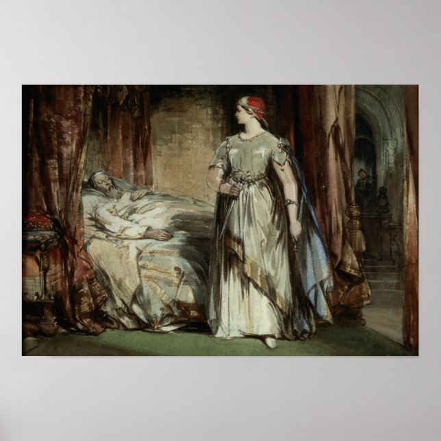 Póster Lady Macbeth, 1850 (Frente)