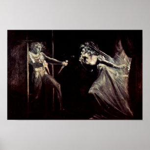 Poster Lady Macbeth Receives The Daggers, Lady Macbeth Ta