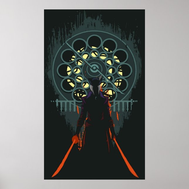 Poster Lady Maria do Astral Clocktower (Frente)