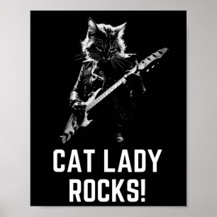 Poster Lady Rocks! Senhoras de Violão Senhora Presidente 