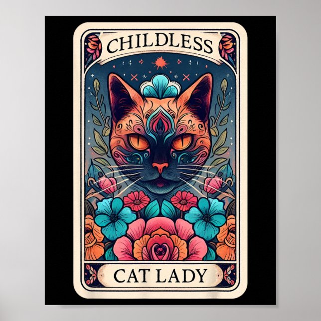 Poster Lady Tarot Card 2 (Frente)