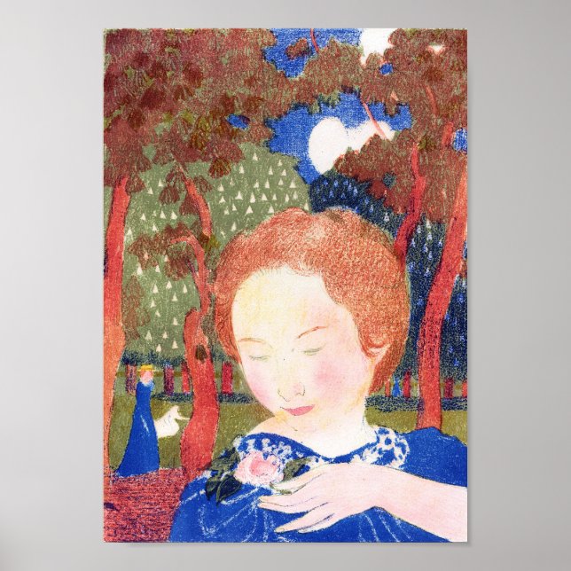 Poster Lady Touching, Maurice Denis (Frente)