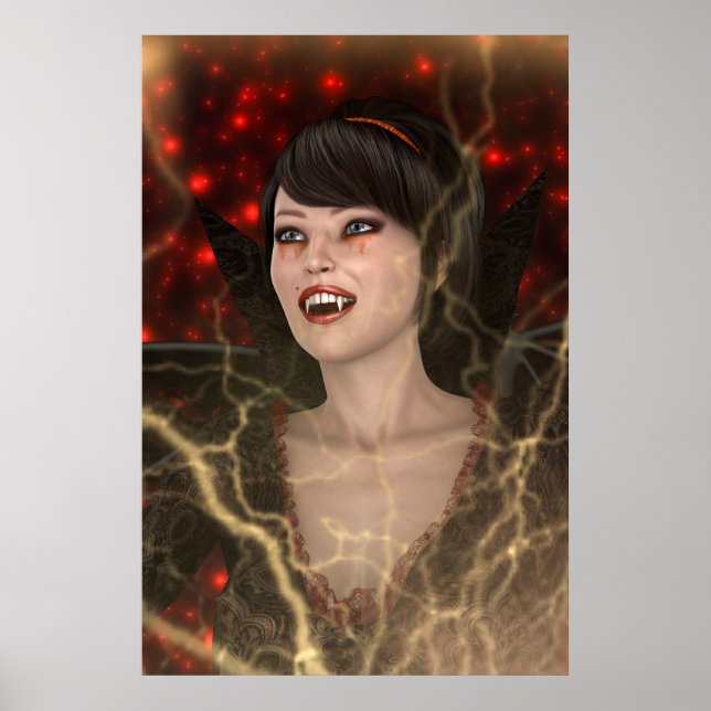 Póster Lady Vamp (Frente)