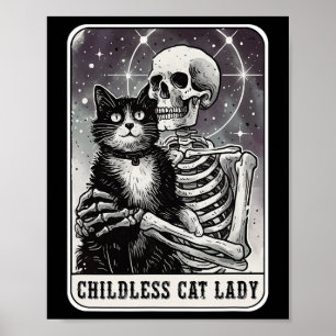 Poster Lady Vintage Tarot