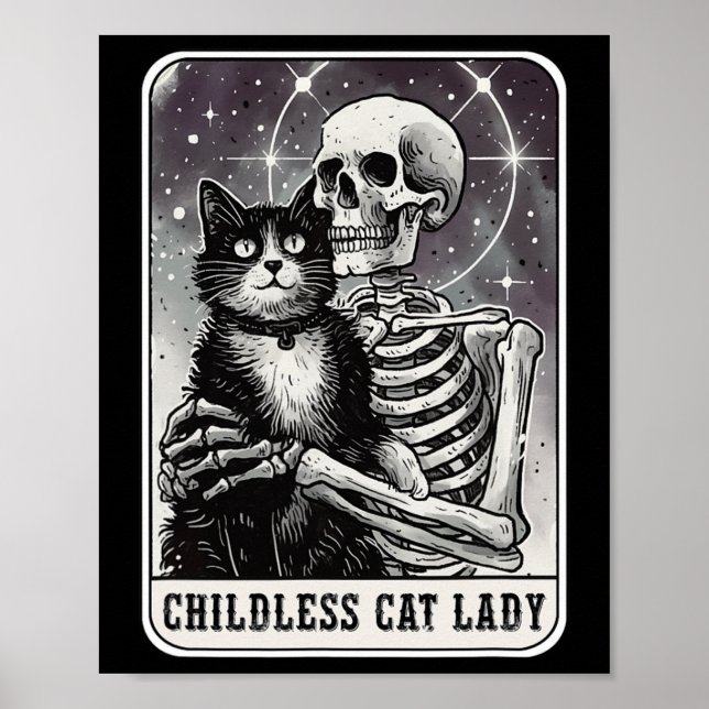Poster Lady Vintage Tarot (Frente)