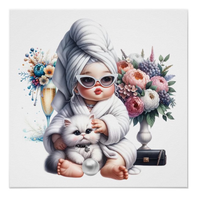 Póster Lady Wall Decor de Leisure (Frente)