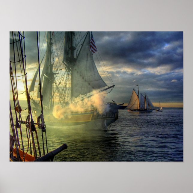 Póster Lady Washington Tall Ship (Frente)