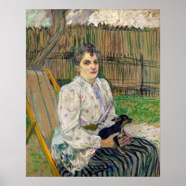 Póster Lady With A Dog (Frente)