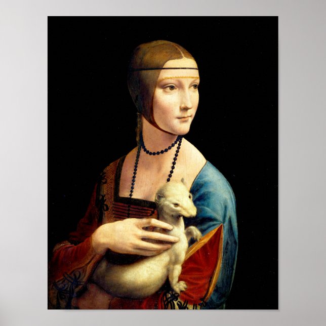Poster Lady with an Ermine por Leonardo Da Vinci (Frente)