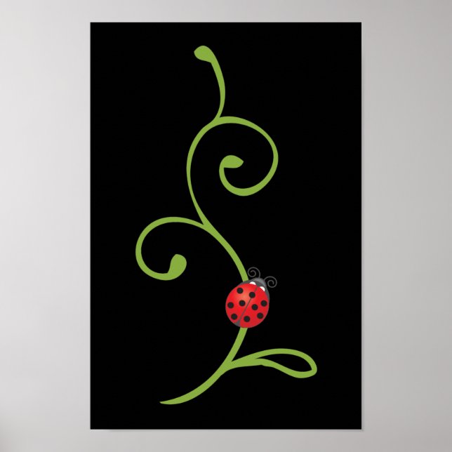 Póster Ladybug na Vine (Frente)
