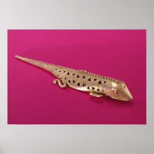 Póster Lagarto, de Colômbia