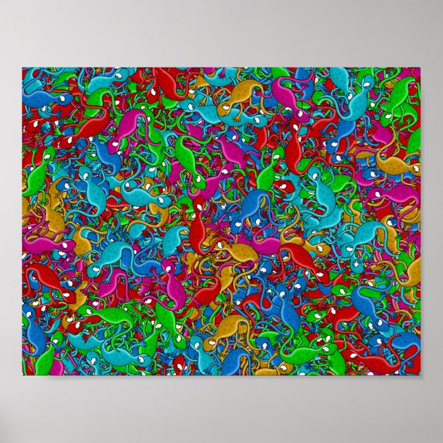 Póster Lagartos (Frente)