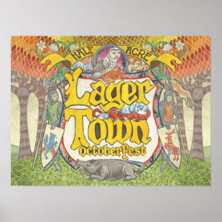 Póster Lager Town 2016