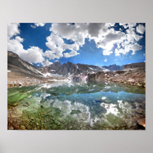 Póster Lago 2 consultation - fuga do Mt Whitney