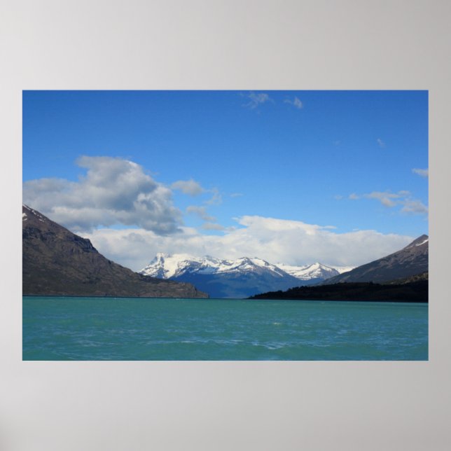 Poster Lago Argentino (Frente)