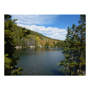 Póster Lago Bear no Parque Nacional Rocky Mountain