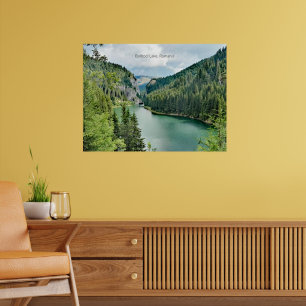 Poster Lago Bolboci, Romênia