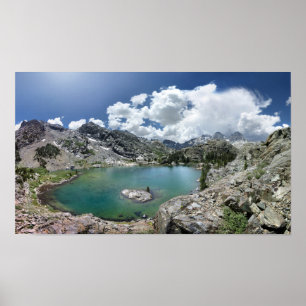 Poster Lago Cabin - Ansel Adams Wilderness - Califórnia