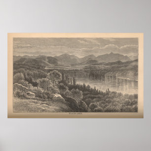 Póster Lago calmo