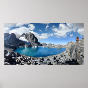 Poster Lago Catherine e Banner Peak - Sierra Nevada