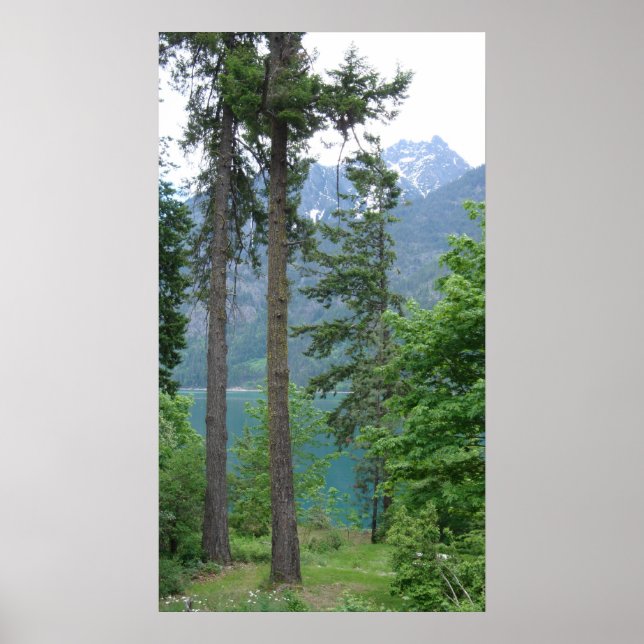 Poster Lago Chelan (Frente)